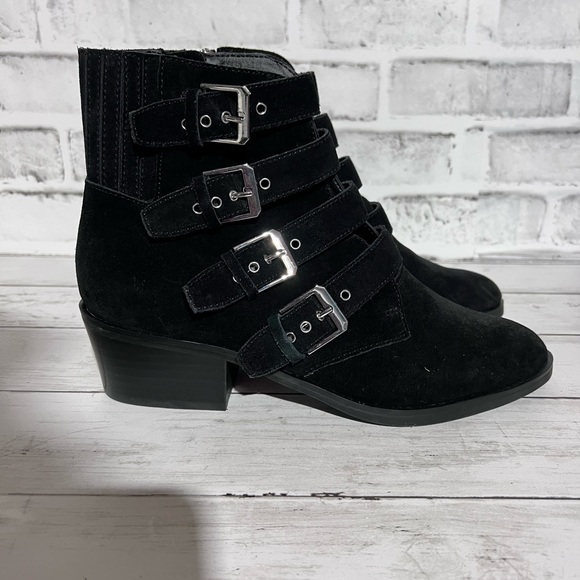 Dolce Vita Tavon Black Ankle Buckle Boot 8.5 NWOT - Picture 4 of 8